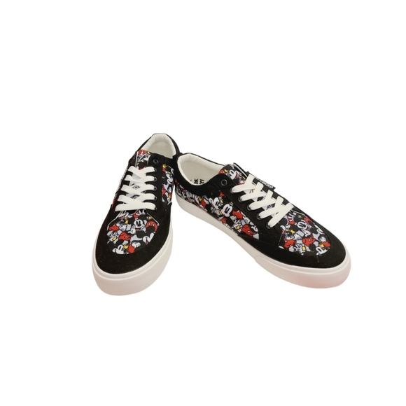 Men's Mickey Mouse Casual Print Low Top Sneaker - Picture 2 of 7